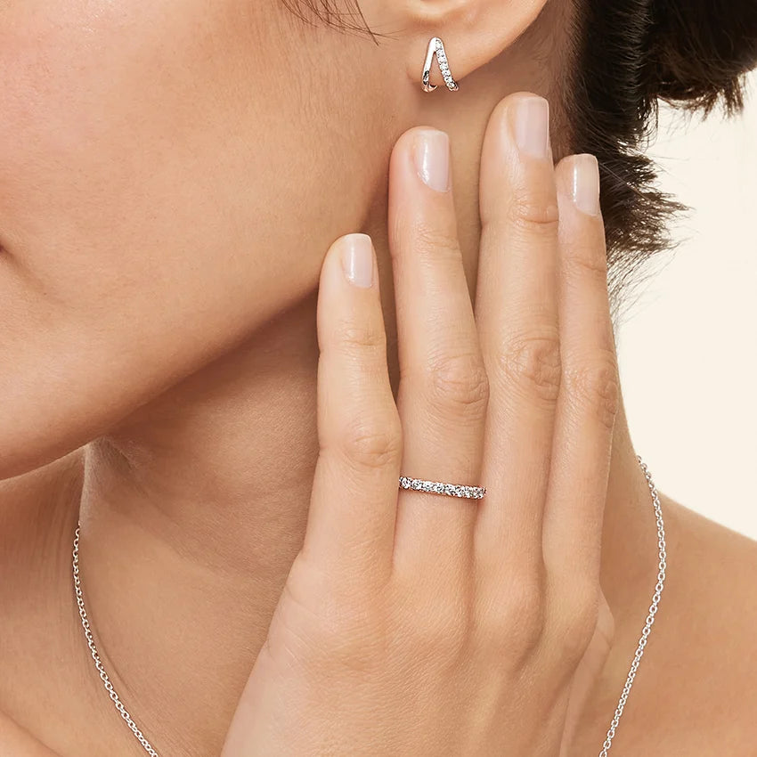 Sienna Three-Quarter Coverage Lab Diamond Ring (5/8 ct. tw.) in 14K Rose Gold