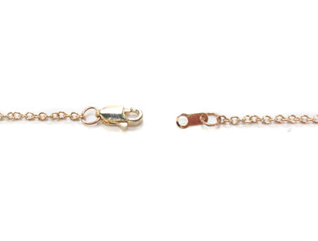 Bezel Diamond Necklace 33414