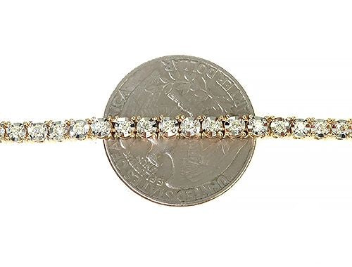 Illusion Diamond Tennis n 24 Inches 3mm