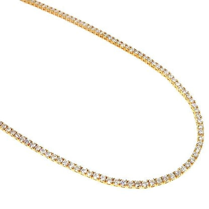 7 Pointer Parcel Diamond Tennis Chain