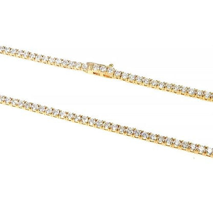 7 Pointer Parcel Diamond Tennis Chain