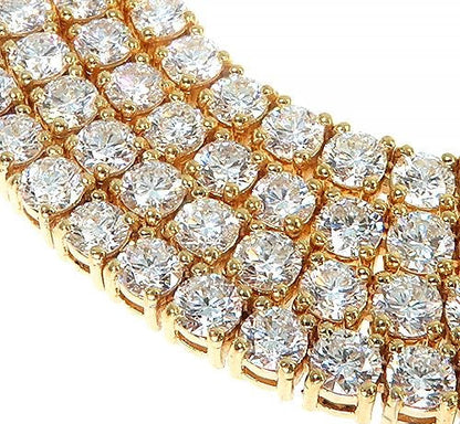 7 Pointer Parcel Diamond Tennis Chain