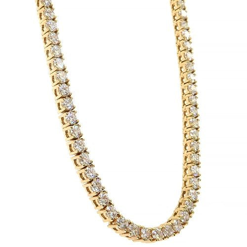 10 Pointer Diamond Tennis Chain (Lab)