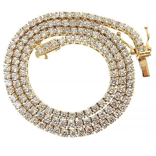 10 Pointer Diamond Tennis Chain (Lab)