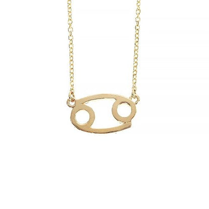 14K Gold Cancer Diamond Necklace 66717