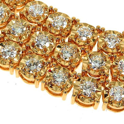 14K Gold Diamond Chain