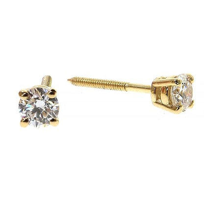 25 Pointer Diamond Stud Earrings (Lab)