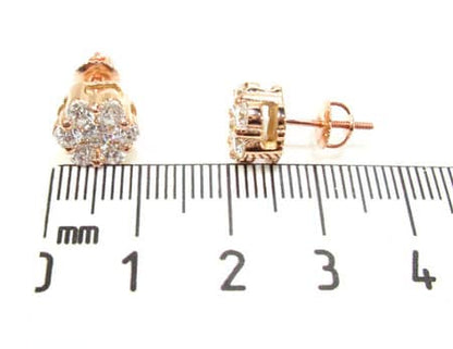 Rose Gold VS Floweret Studs