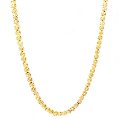 Gold Tennis Necklace 20571