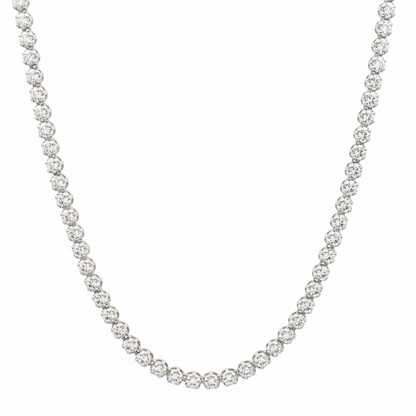 Gold Tennis Necklace 20571