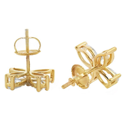 Diamond Butterfly Earrings (Lab)
