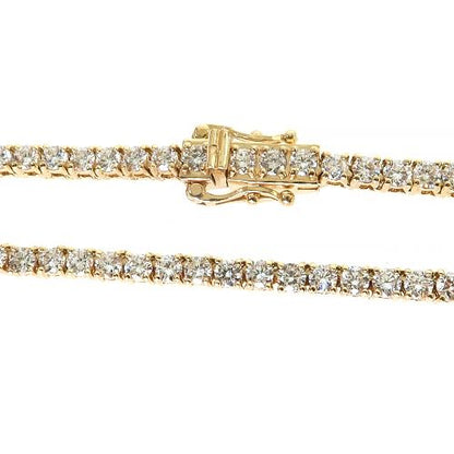 7 Pointer Diamond Tennis Chain (Lab)