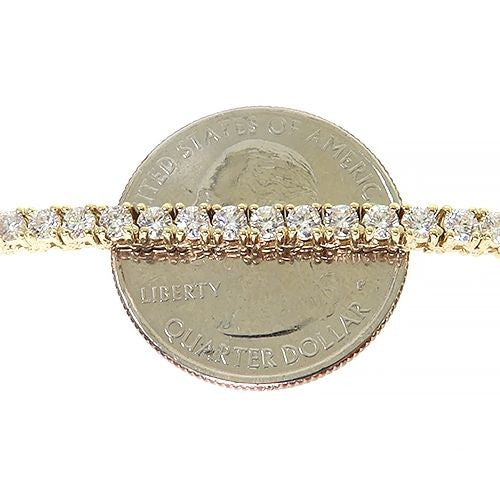 7 Pointer Diamond Tennis Chain (Lab)