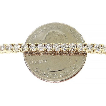 7 Pointer Diamond Tennis Chain (Lab)