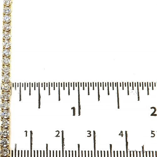 7 Pointer Diamond Tennis Chain (Lab)