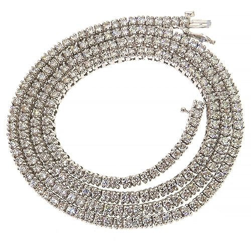 7 Pointer Diamond Tennis Chain (Lab)