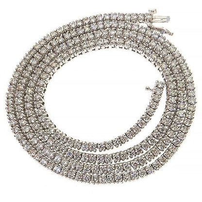 7 Pointer Diamond Tennis Chain (Lab)