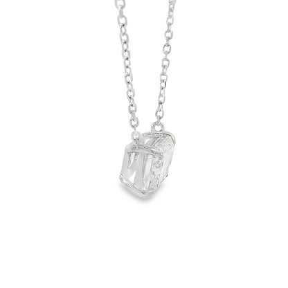Radiant Cut Diamond Necklace 70391