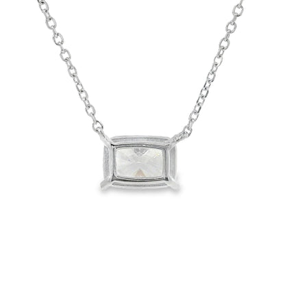 Radiant Cut Diamond Necklace 70391