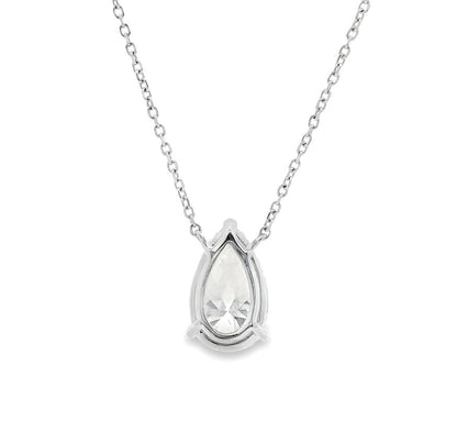 5 CT Pear Shape Diamond Necklace 70394