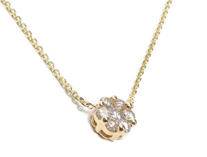 Aroa Prong Diamond Necklace 40812