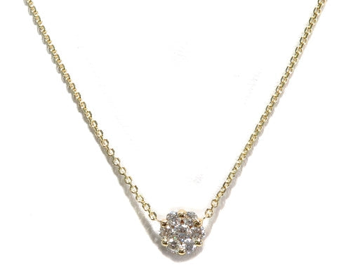 Aroa Prong Diamond Necklace 40812