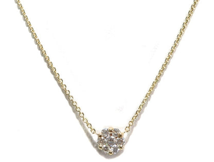 Aroa Prong Diamond Necklace 40812