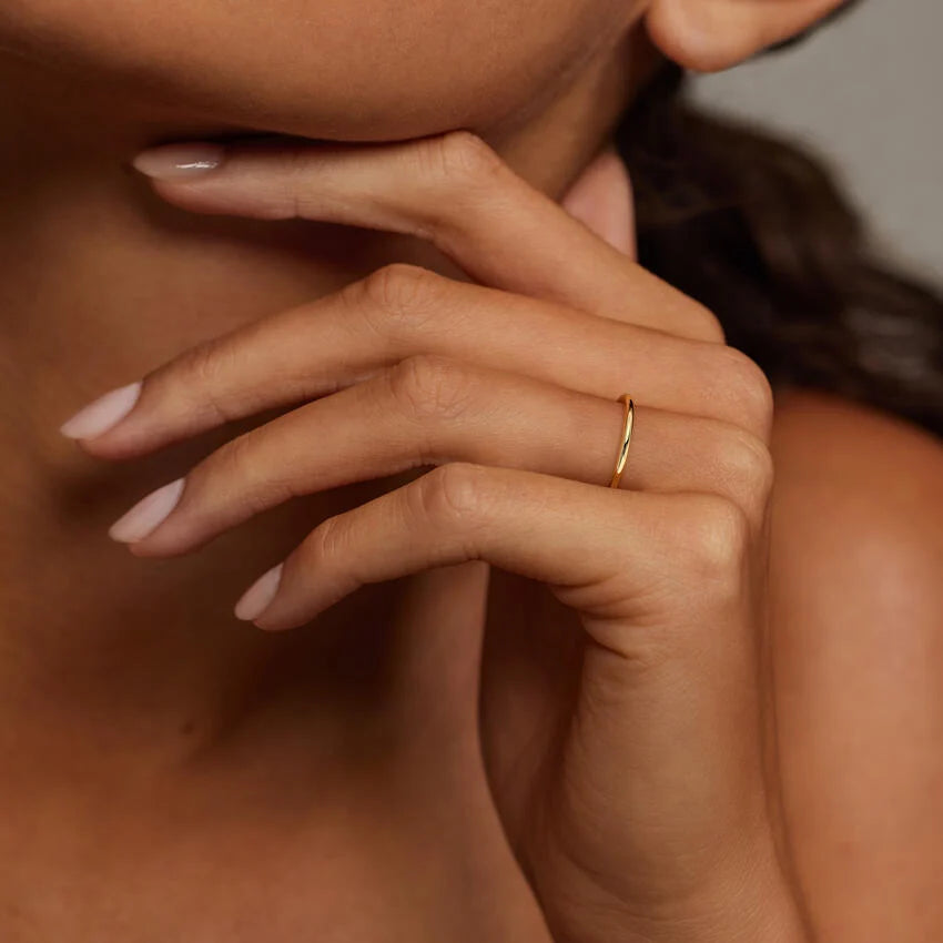 1.5mm Comfort Fit Wedding Ring in 14K Yellow Gold