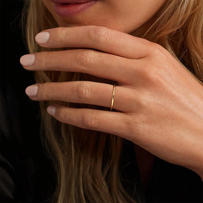 1.5mm Comfort Fit Wedding Ring in 14K Yellow Gold