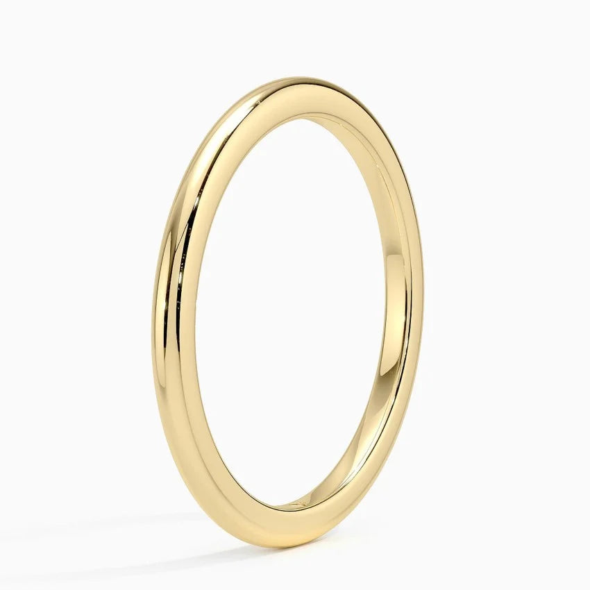 1.5mm Comfort Fit Wedding Ring in 14K Yellow Gold