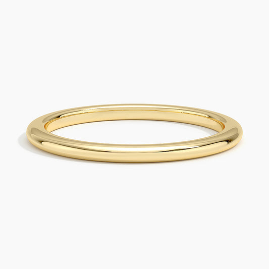 1.5mm Comfort Fit Wedding Ring in 14K Yellow Gold