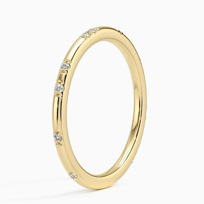 Astra 1.4mm Diamond Ring in 14K Yellow Gold