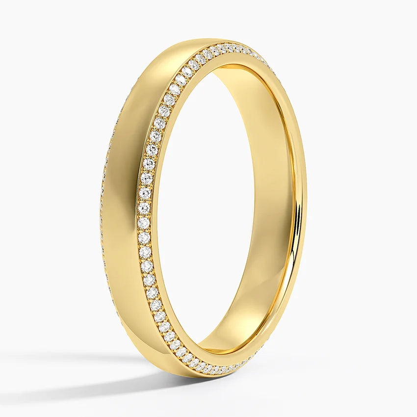 Avalon Eternity Diamond 4mm Wedding Ring (1/3 ct. tw.) in 14K Yellow Gold