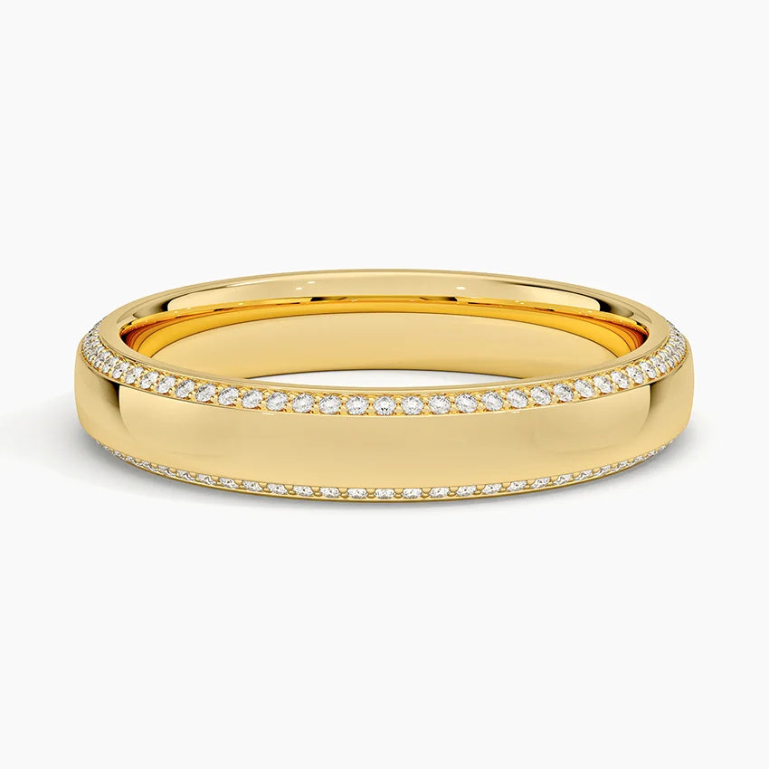 Avalon Eternity Diamond 4mm Wedding Ring (1/3 ct. tw.) in 14K Yellow Gold