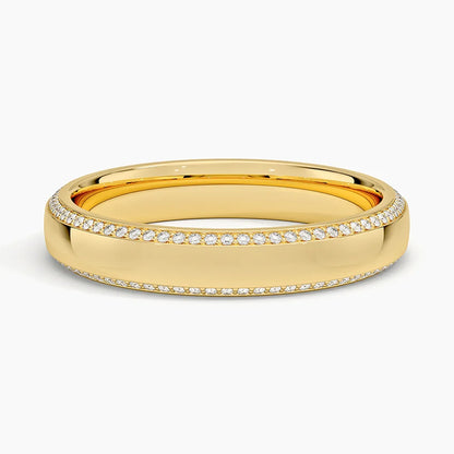 Avalon Eternity Diamond 4mm Wedding Ring (1/3 ct. tw.) in 14K Yellow Gold