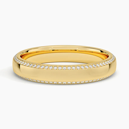 Avalon Eternity Diamond 4mm Wedding Ring (1/3 ct. tw.) in 14K Yellow Gold