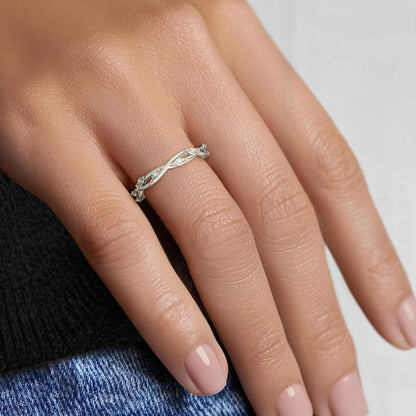 Secret Garden Diamond Wedding Ring (1/4 ct. tw.) in 14K White Gold