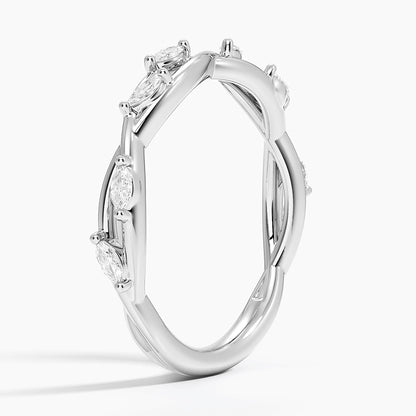 Secret Garden Diamond Wedding Ring (1/4 ct. tw.) in 14K White Gold