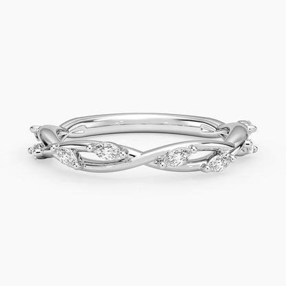 Secret Garden Diamond Wedding Ring (1/4 ct. tw.) in 14K White Gold
