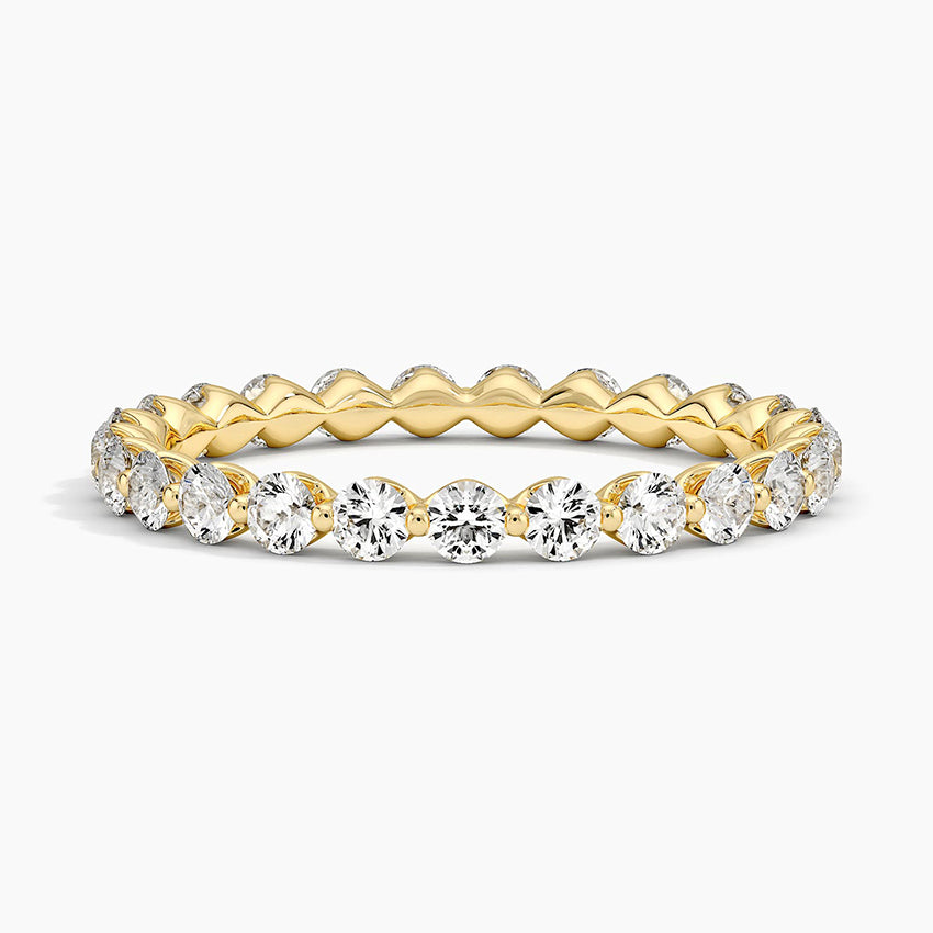 Riviera Eternity Lab Diamond Ring (1 ct. tw.) in 14K Yellow Gold