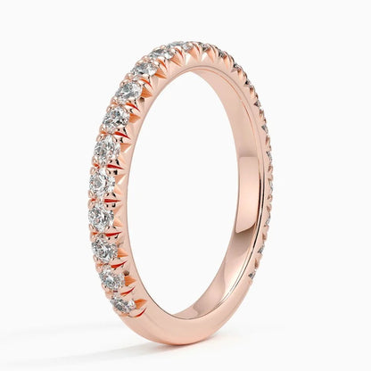 Sienna Three-Quarter Coverage Lab Diamond Ring (5/8 ct. tw.) in 14K Rose Gold