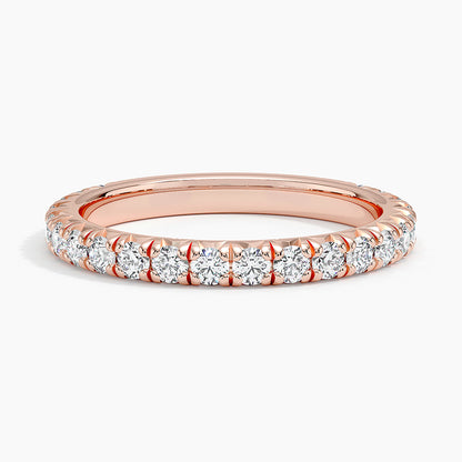 Sienna Three-Quarter Coverage Lab Diamond Ring (5/8 ct. tw.) in 14K Rose Gold