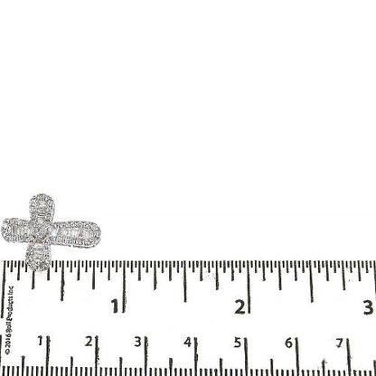 Baguette Diamond Cross