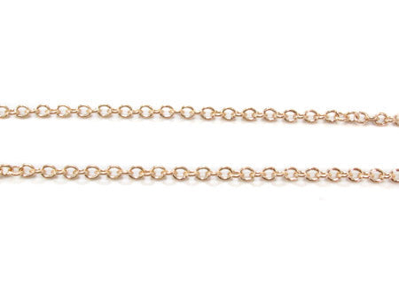 Bezel Diamond Necklace 33414