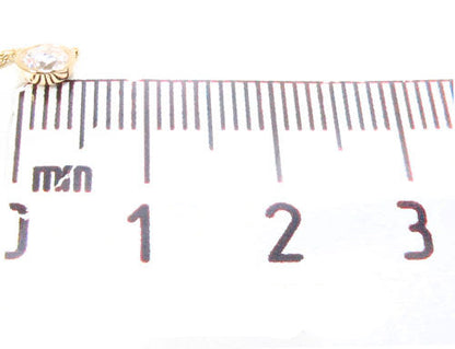 Bezel Diamond Necklace 34422
