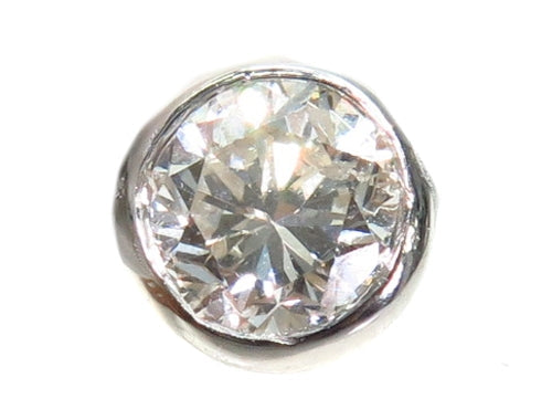 Bezel Diamond Necklace 40924