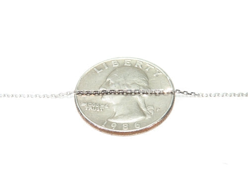 Bezel Diamond Necklace 40924
