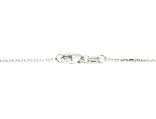 Bezel Diamond Necklace 40924