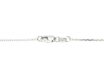 Bezel Diamond Necklace 40924