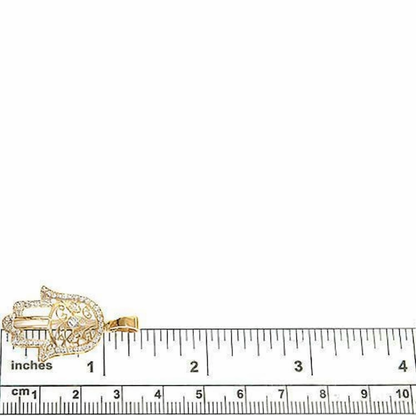 Hamsa Diamond Pendant